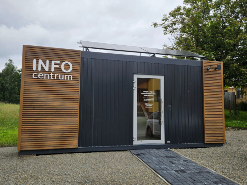 Informačné centrum v národnom parku Poloniny. - RIKOSTAV CONTAINER Modular buildings - Modular container constructions